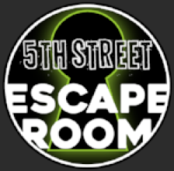 Logo for 5th Street Escape Room Logo for 5th Street Escape Room