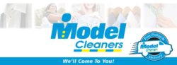 Logo for Model Cleaners and Uniforms Logo for Model Cleaners and Uniforms