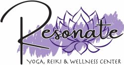 Logo for Resonate Yoga Reiki Wellness Logo for Resonate Yoga Reiki Wellness