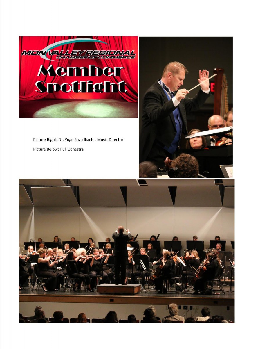 Washington Symphony Orchestra | Mon Valley Regional Chamber of Commerce